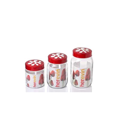 Банка  с красной  крышкой  2,0л