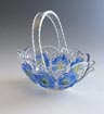 Flower Fancies Blau Gelb корзинка с ручкой 210 мм*/8